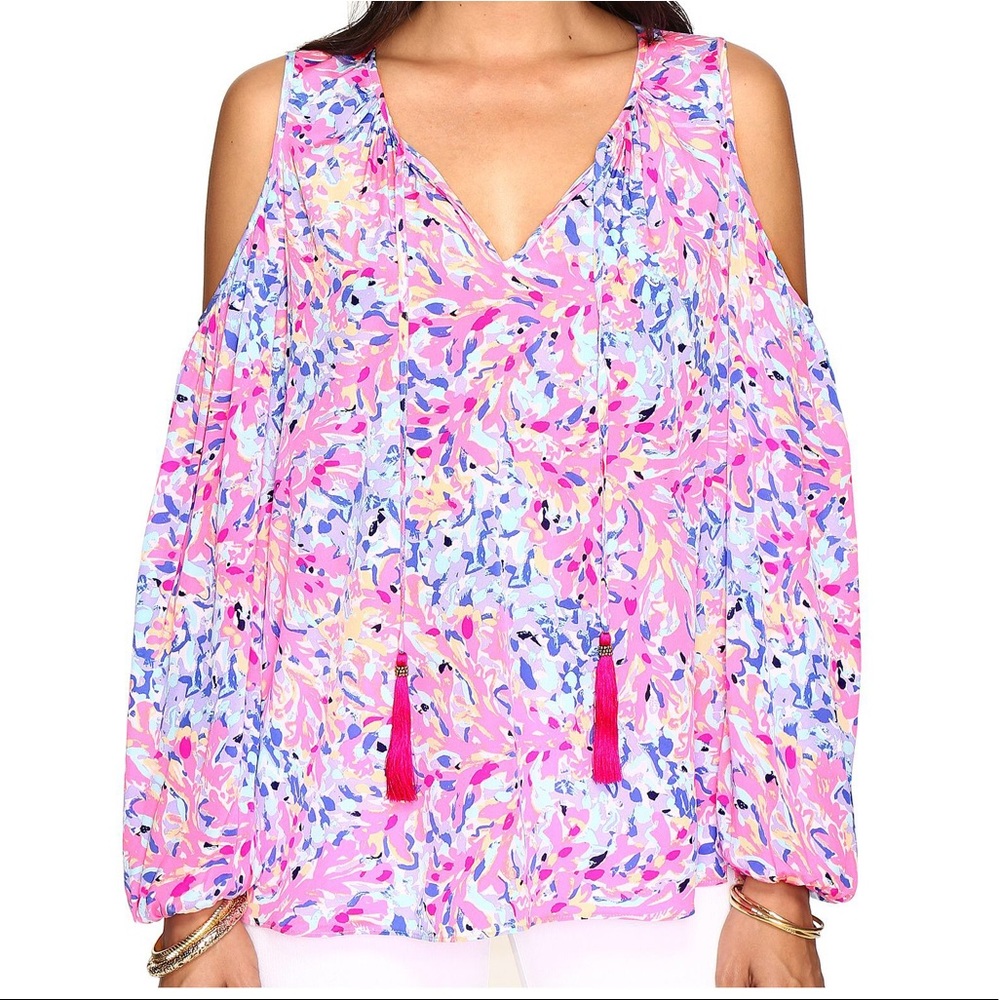 NWT Lilly Pulitzer Finch Top